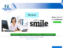 Tablet Screenshot of hygrets.com